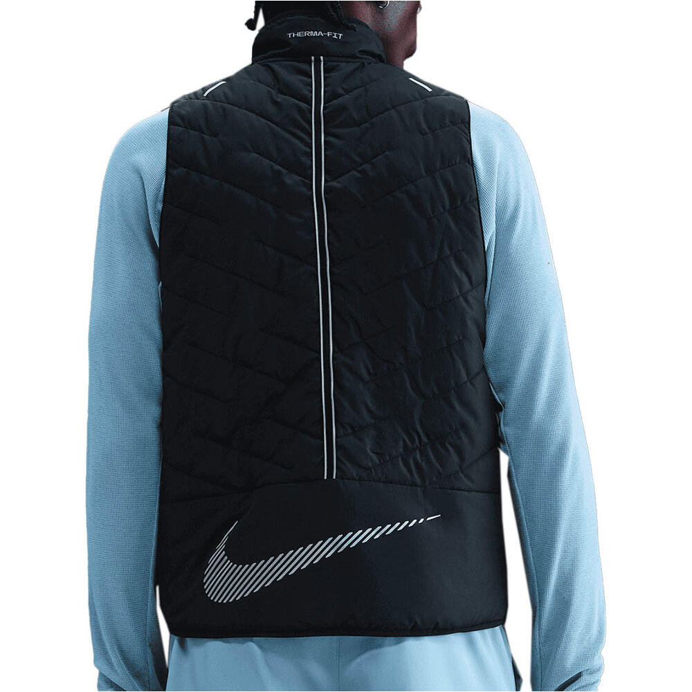 Nike Chaqueta Running Hombre M NK TF SYNFL RPL VST RFL vista trasera