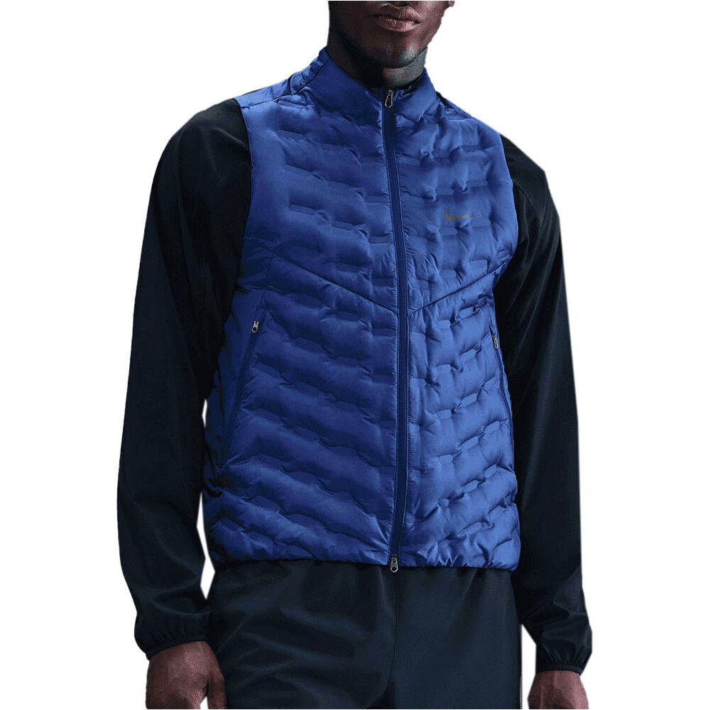 Nike Chaqueta Running Hombre M NK TFADV RPL AEROLOFT VST vista frontal