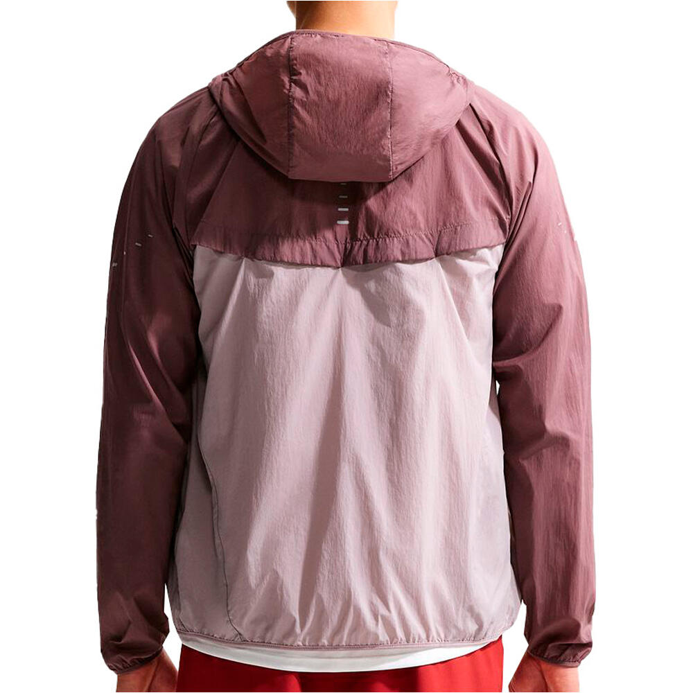 Nike CHAQUETA RUNNING HOMBRE M NK UV RPL STRIDE JACKET vista trasera