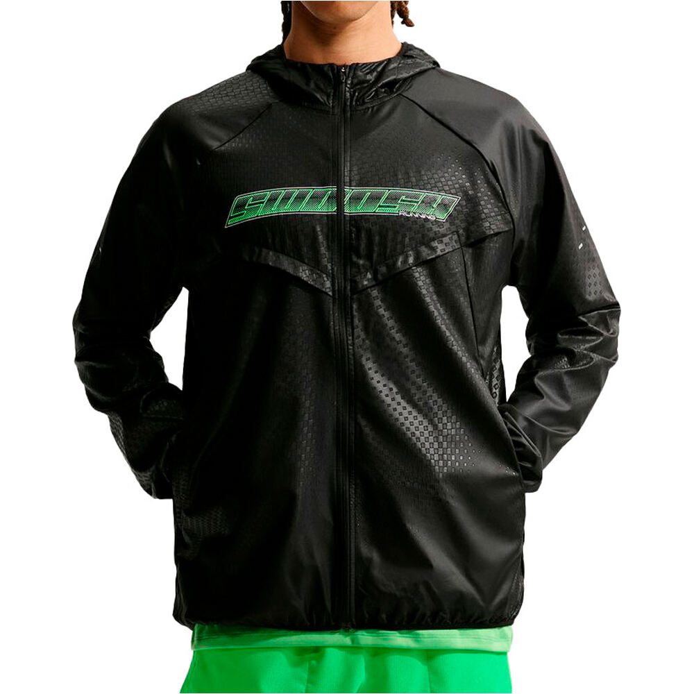 Nike CHAQUETA RUNNING HOMBRE M NK UV RPL STRIDE UNSTP JKT vista frontal