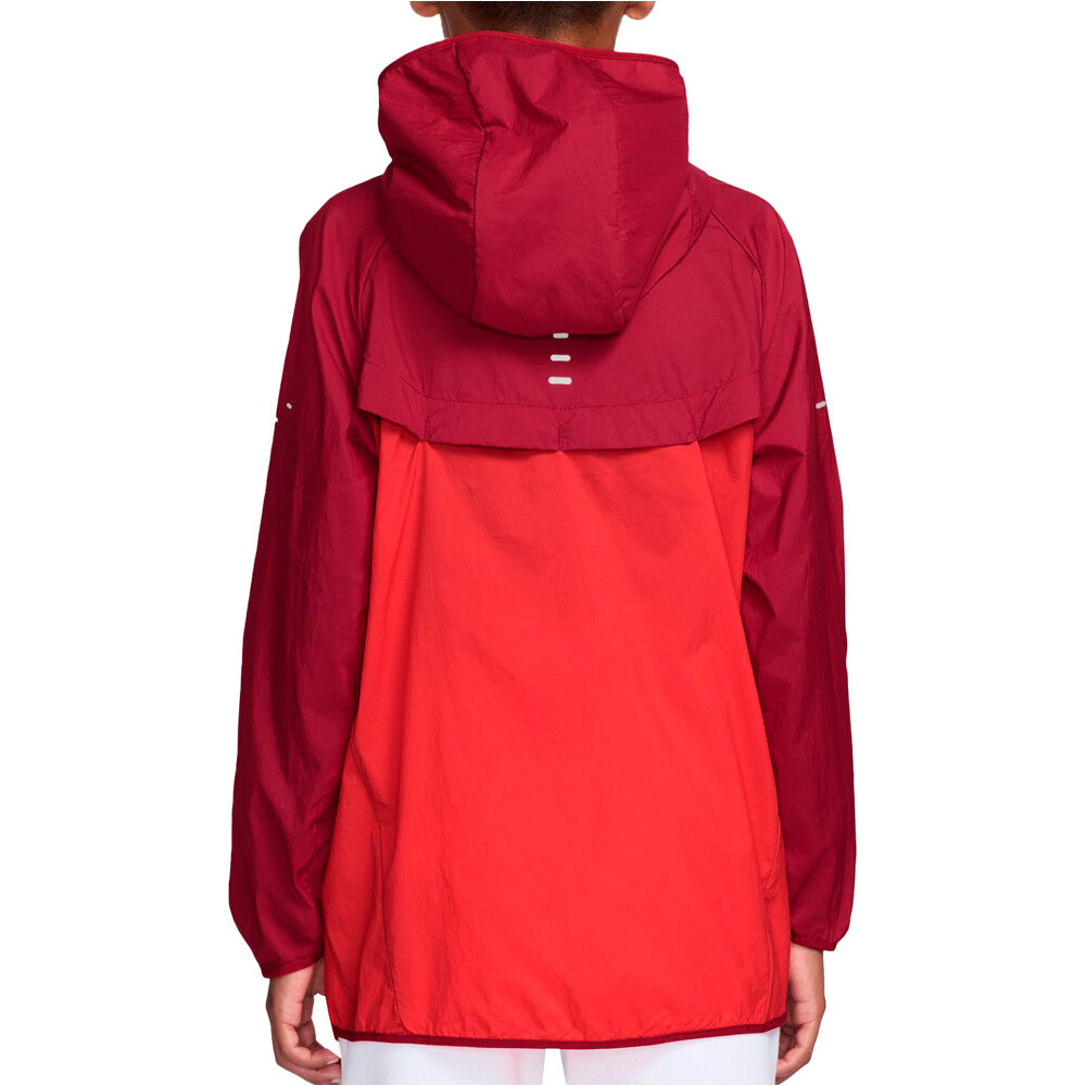 Nike Chaqueta Running Infantil K NK UV REPEL STRIDE JACKET vista trasera