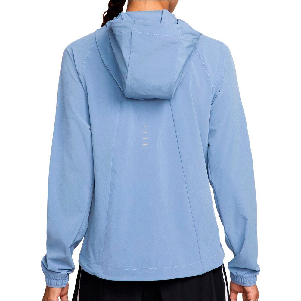 Nike CHAQUETA RUNNING MUJER W NK SWIFT RPL PKBL JKT vista trasera