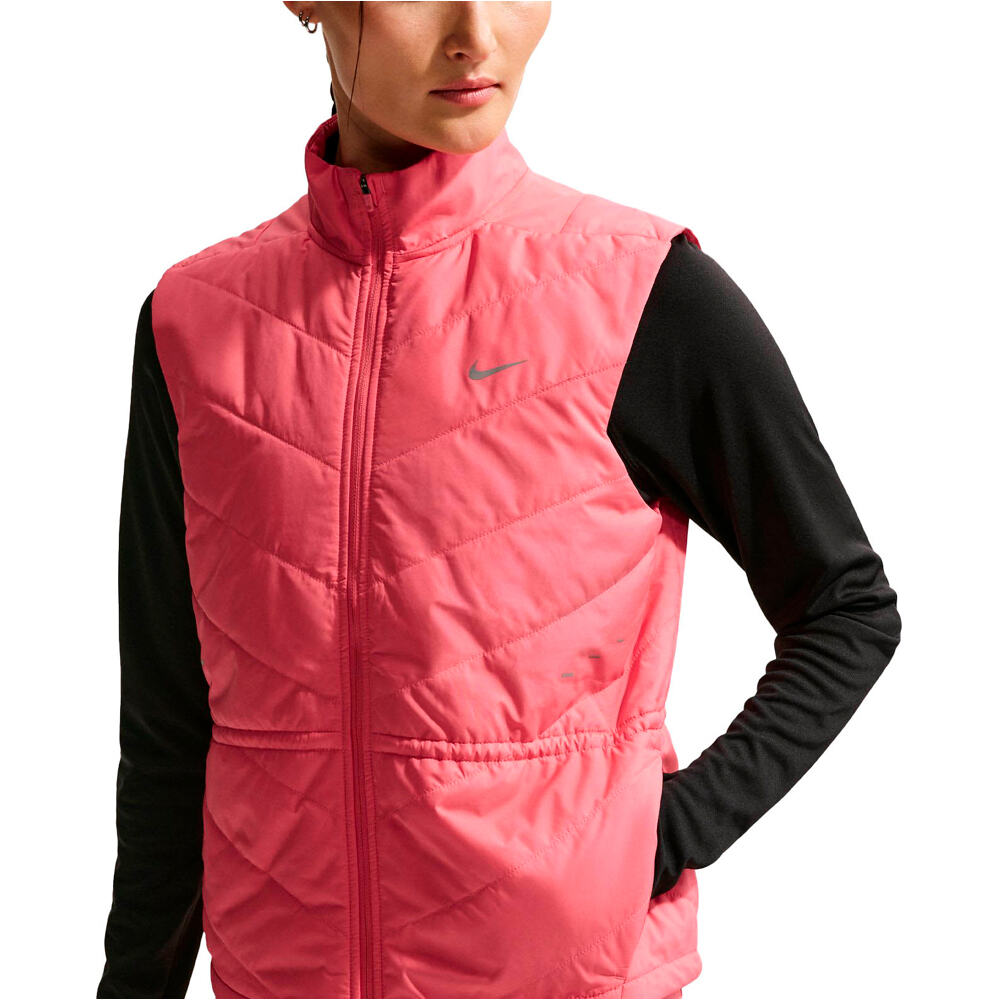 Nike Chaqueta Running Mujer W NK SWIFT TF FILL VEST vista detalle