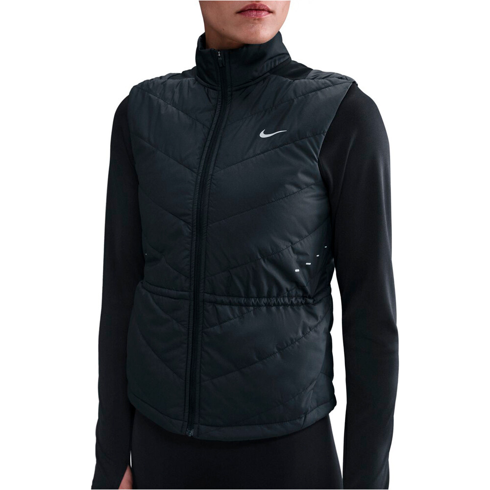 Nike CHAQUETA RUNNING MUJER W NK SWIFT TF FILL VEST vista frontal