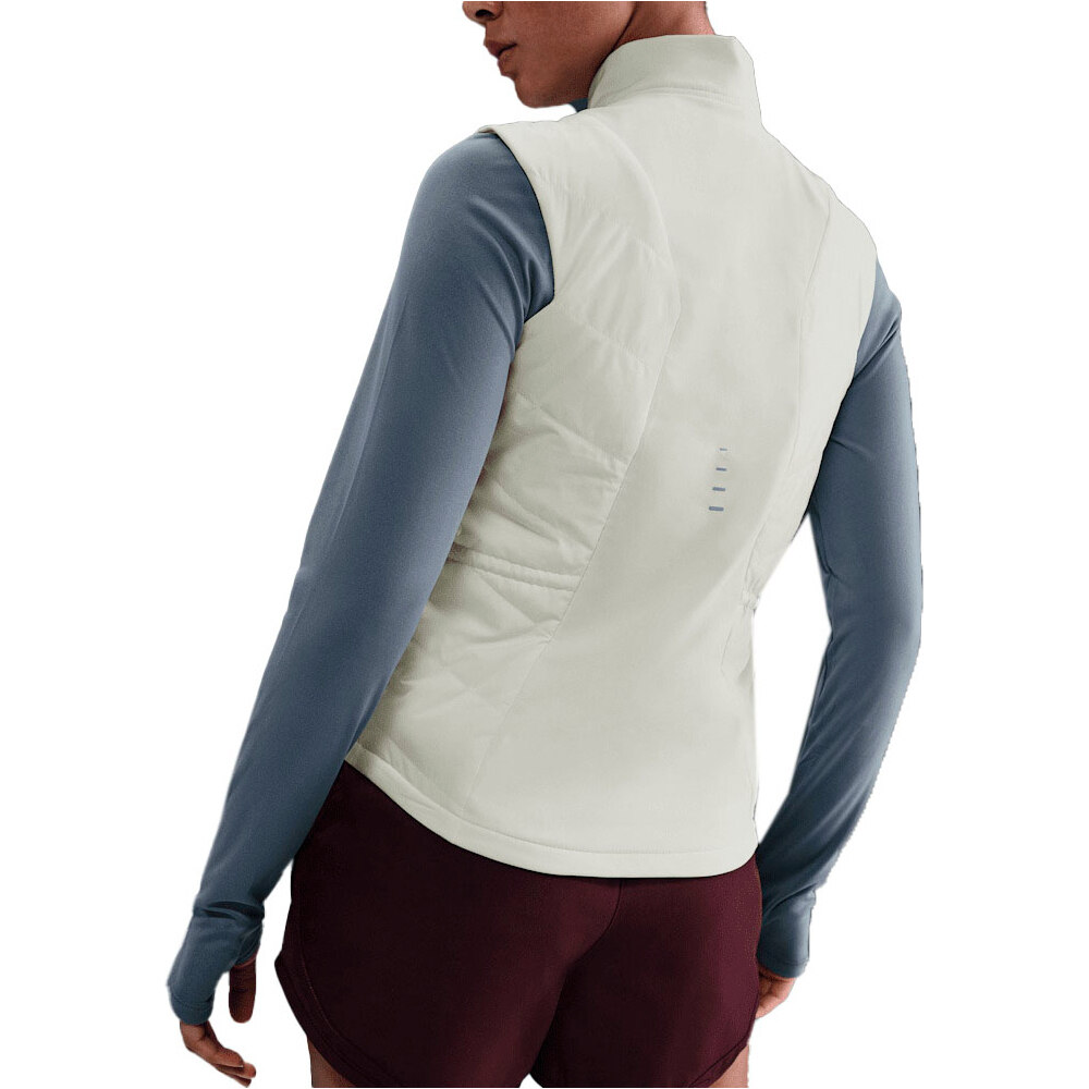 Nike Chaqueta Running Mujer W NK SWIFT TF FILL VEST vista trasera