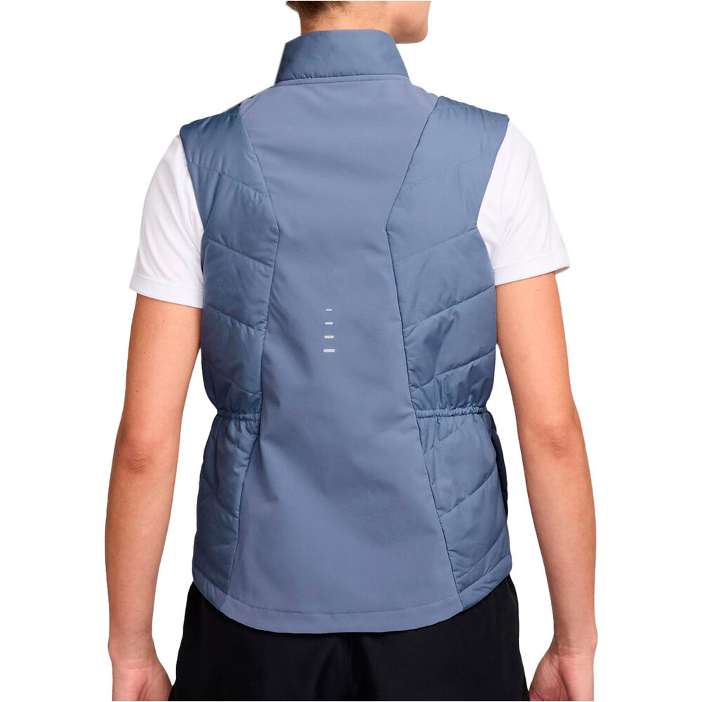 Nike Chaqueta Running Mujer W NK SWIFT TF FILL VEST vista trasera