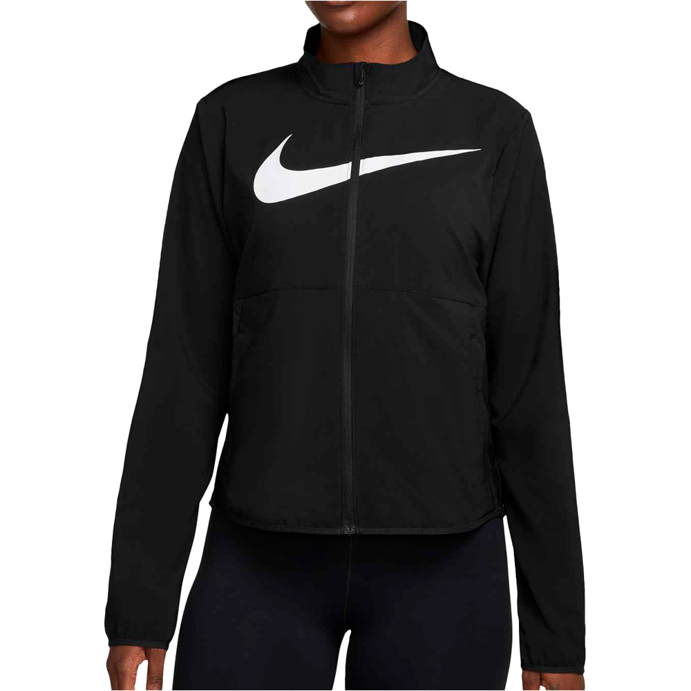 Nike CHAQUETA RUNNING MUJER W NK TEMPO SWSH HBR DF JKT vista frontal