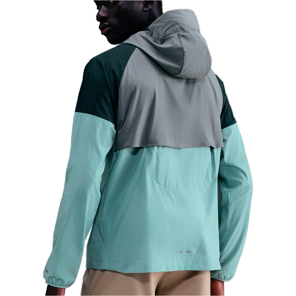 Nike CHAQUETA TRAIL RUNNING HOMBRE M NK IMP LGHT WR JKT vista trasera