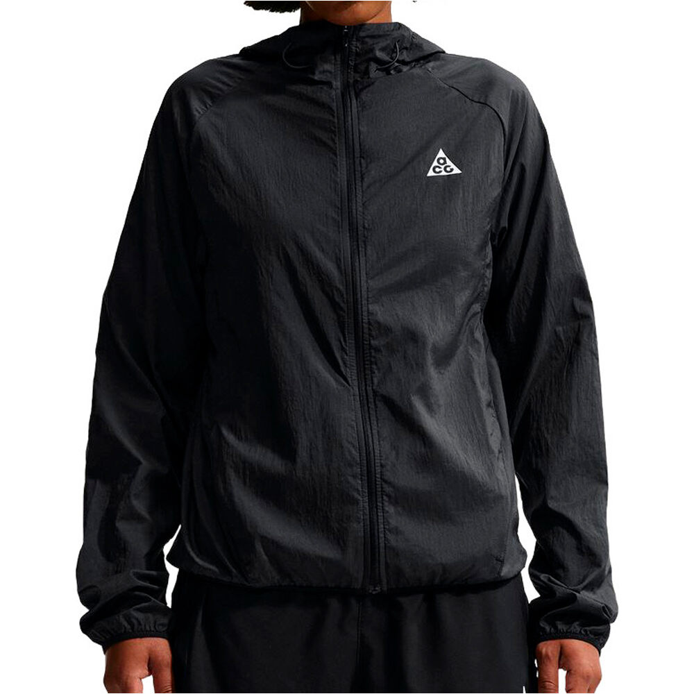 Nike CHAQUETA TRAIL RUNNING MUJER W ACG TRAIL REPEL JKT vista frontal