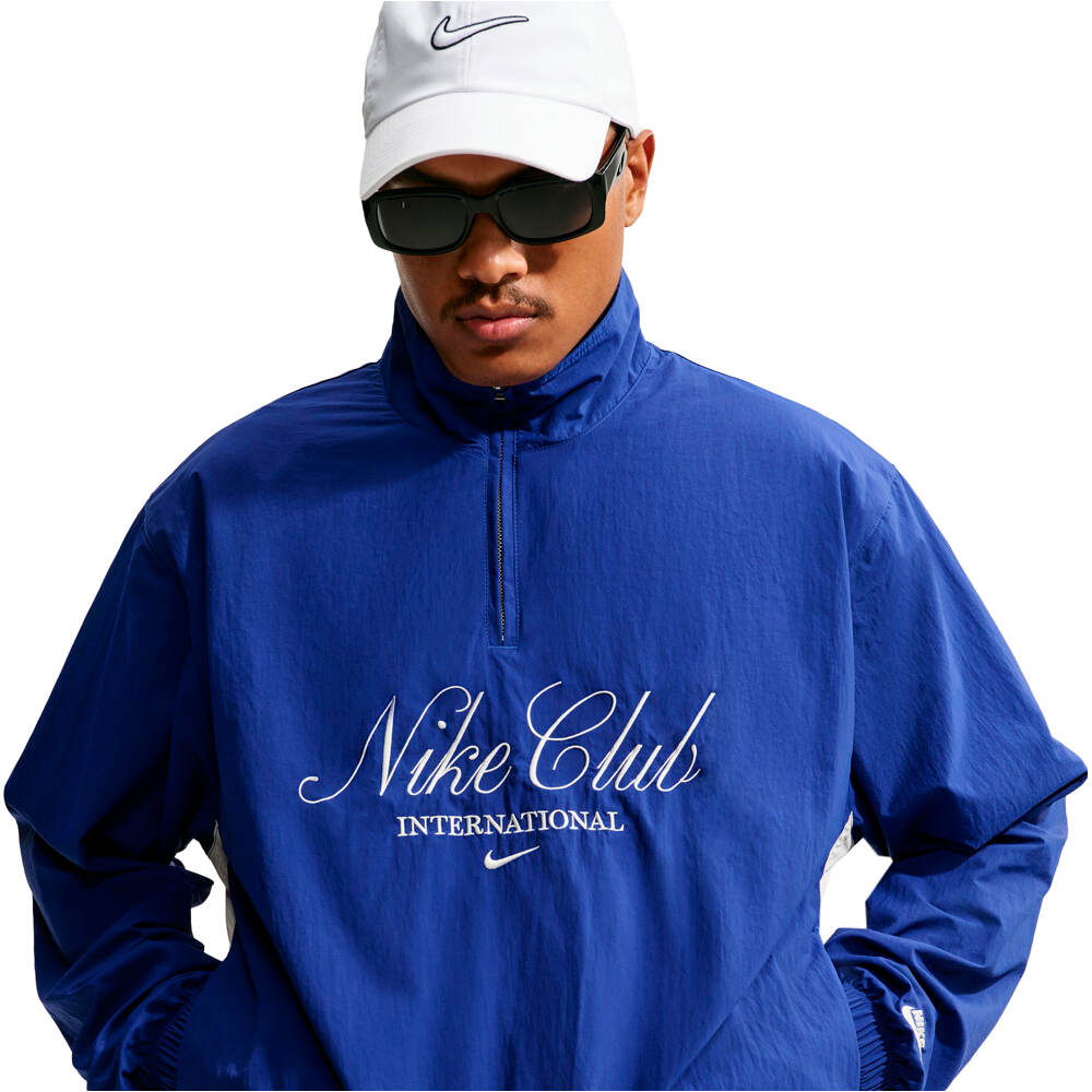 Nike chaquetas hombre M M NK CLUB HZ JKT NCC vista detalle