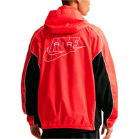 Nike chaquetas hombre M NK AIR FZ HYBRID UTL JKT HD vista trasera