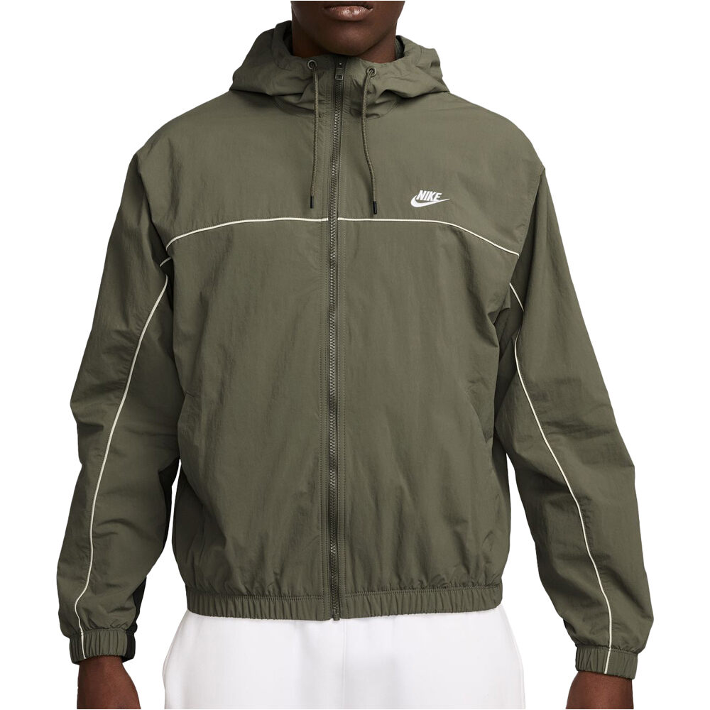 Nike chaquetas hombre M NK CLUB ATHLETE HD JACKET vista frontal