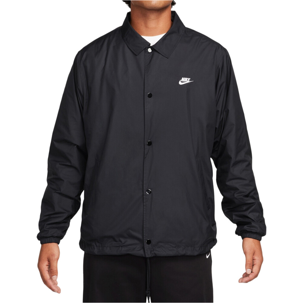 Nike chaquetas hombre M NK CLUB COACHES JKT vista frontal