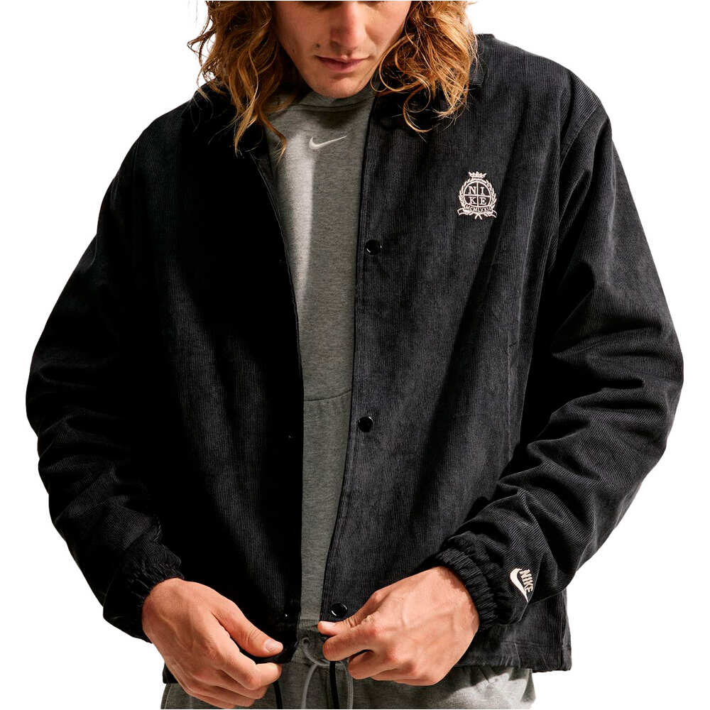 Nike chaquetas hombre M NK CLUB CORD COACHES JKT NCC vista detalle