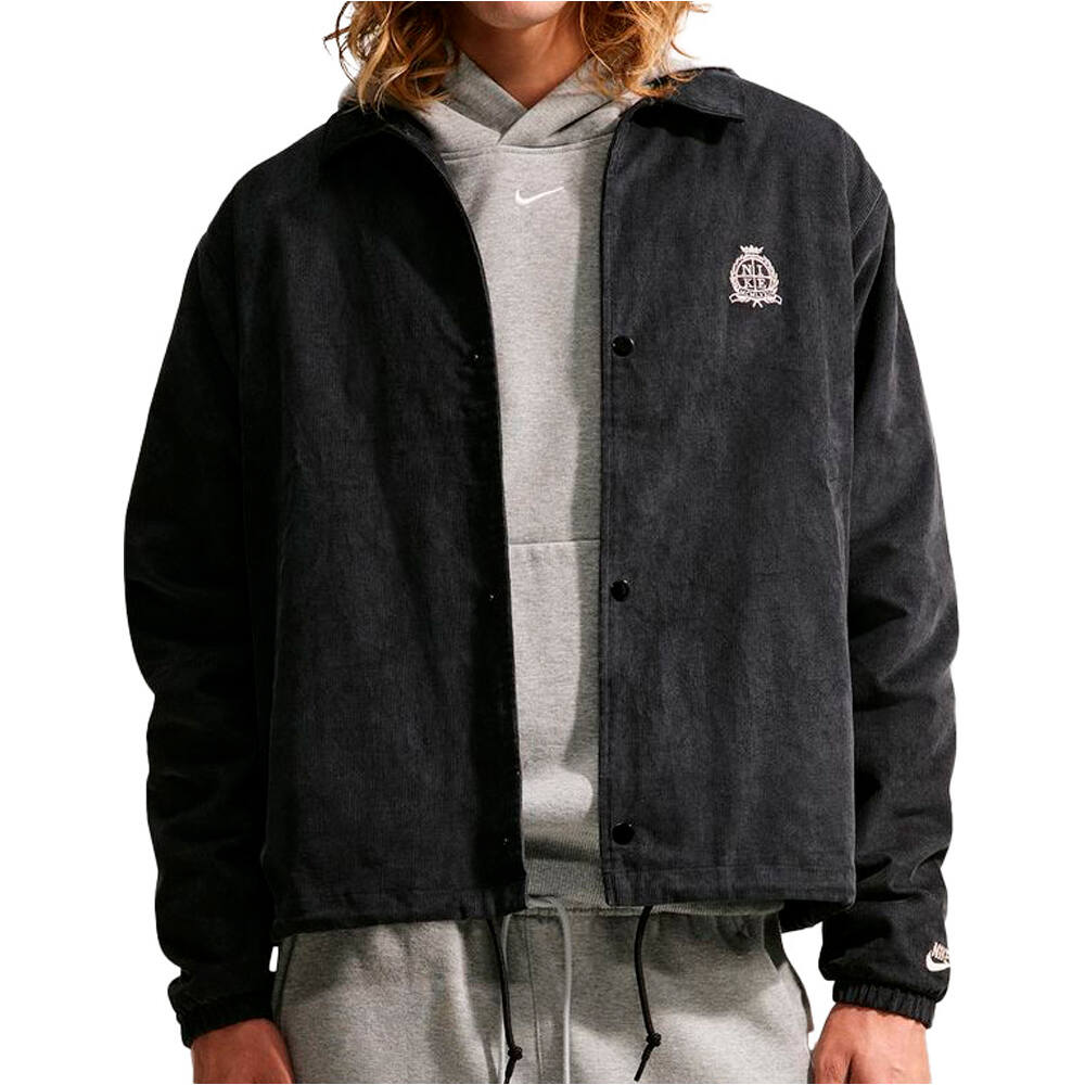 Nike chaquetas hombre M NK CLUB CORD COACHES JKT NCC vista frontal