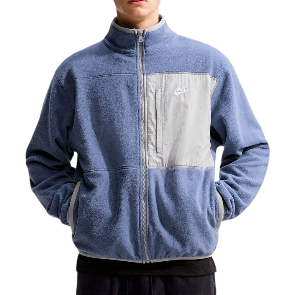 Nike chaquetas hombre M NK CLUB FLC WNTR FULL ZP JKT vista frontal