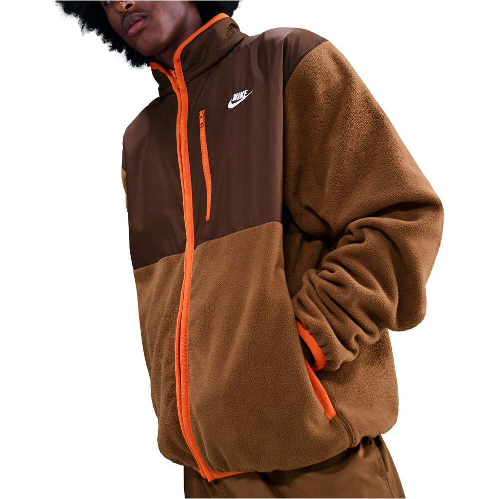 Nike chaquetas hombre M NK CLUB WINTERIZD FZ JKT vista detalle