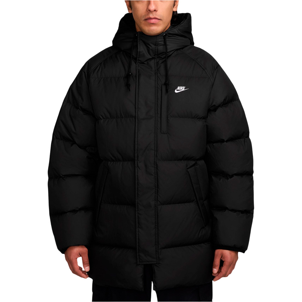 Nike chaquetas hombre M NK TF CLUB PARKA 650 vista frontal