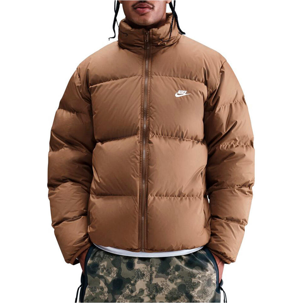 Nike chaquetas hombre M NK TF CLUB PUFFER JACKET 650 vista frontal