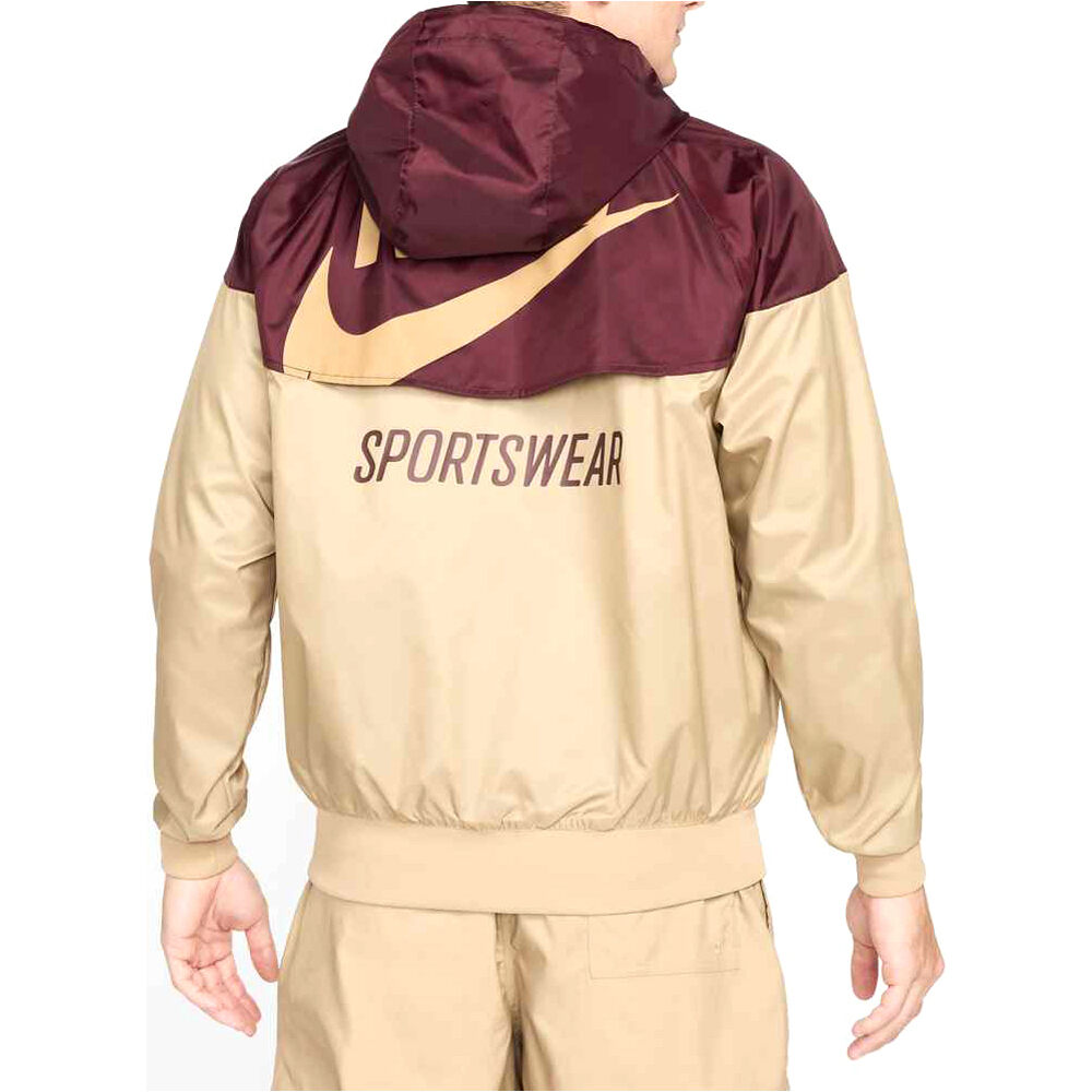 Nike chaquetas hombre M NK WVN WR LND GFX JKT vista trasera