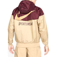 Nike chaquetas hombre M NK WVN WR LND GFX JKT vista trasera