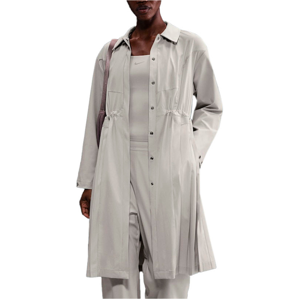 Nike chaquetas mujer W NK 24.7 DF TRENCH JKT WVN vista frontal