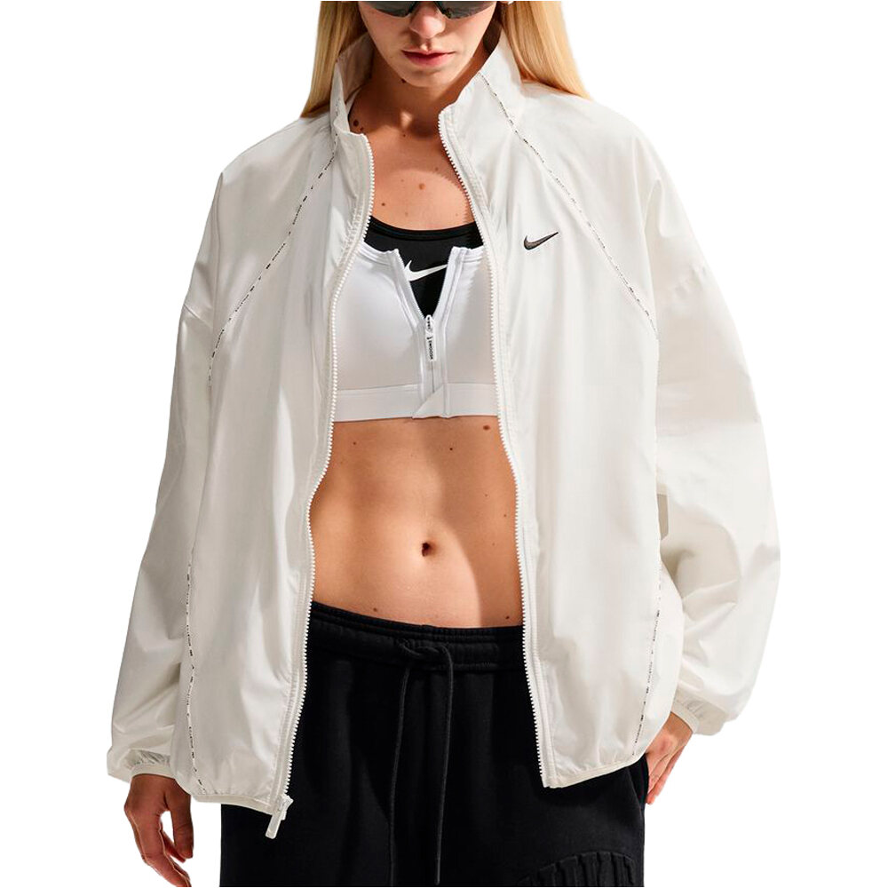 Nike chaquetas mujer W NK ATH DEPT WATER REPEL WNDB vista frontal