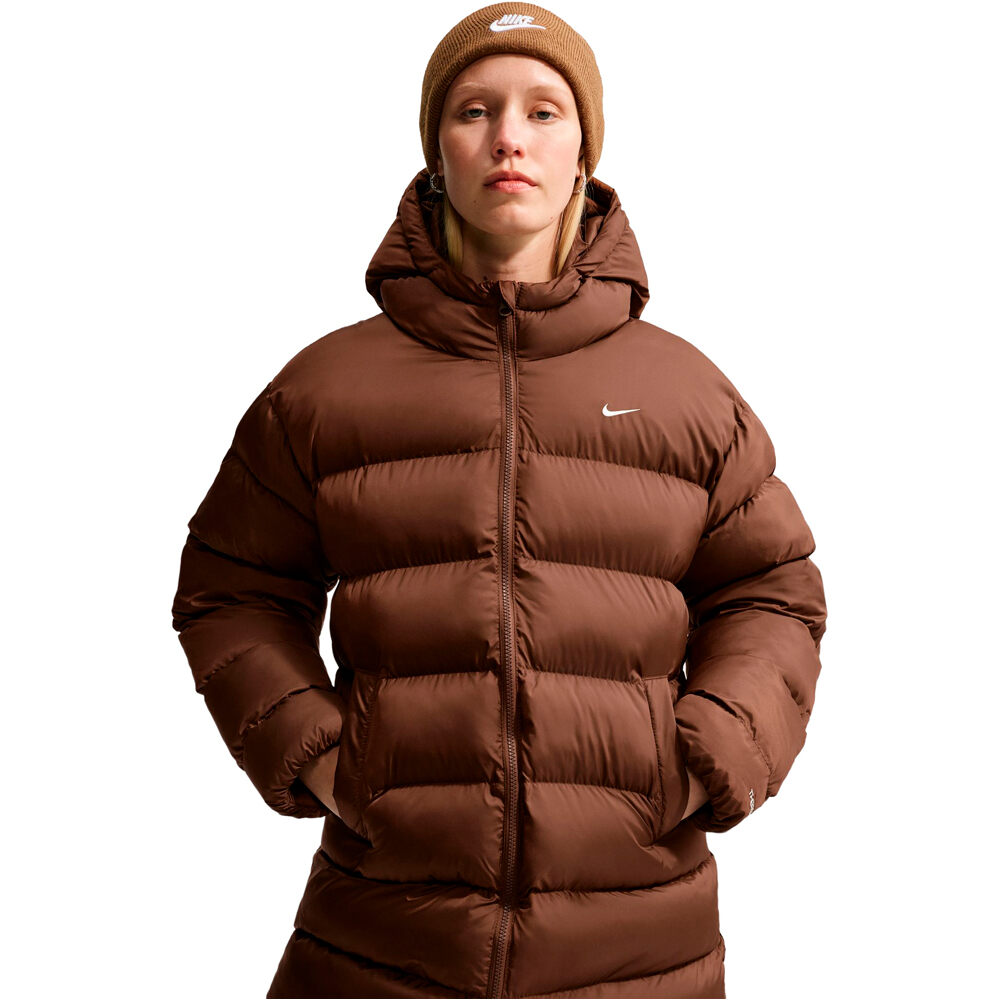 Nike chaquetas mujer W NK TF SYN CLSSC PARKA vista detalle