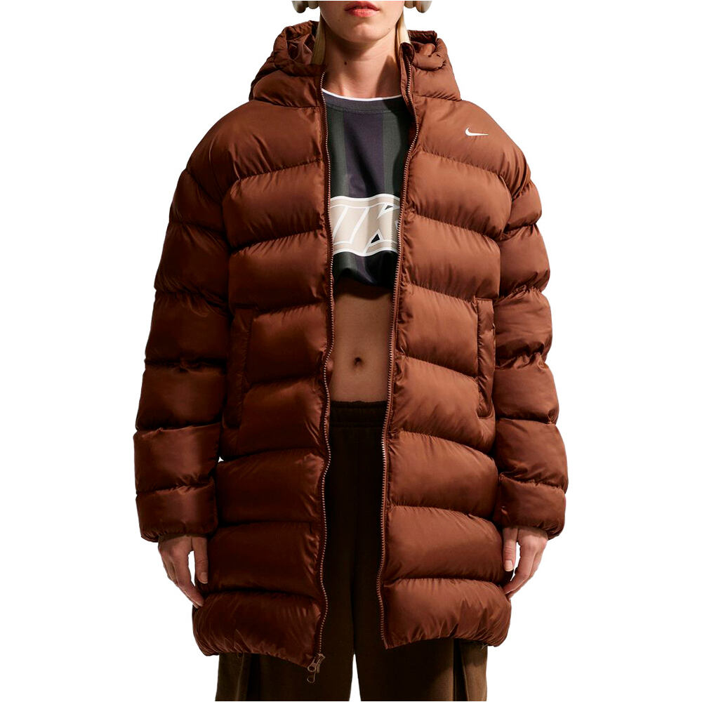 Nike chaquetas mujer W NK TF SYN CLSSC PARKA vista frontal