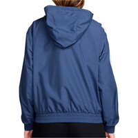 Nike chaquetas mujer W NSW ESSNTL UV WVN JKT HD vista trasera