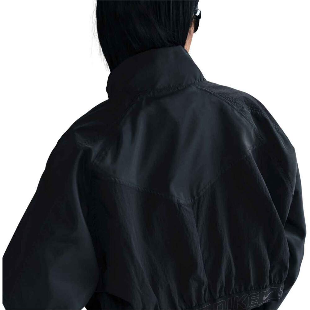 Nike chaquetas mujer W NSW JKT WVN STREET GLS vista trasera
