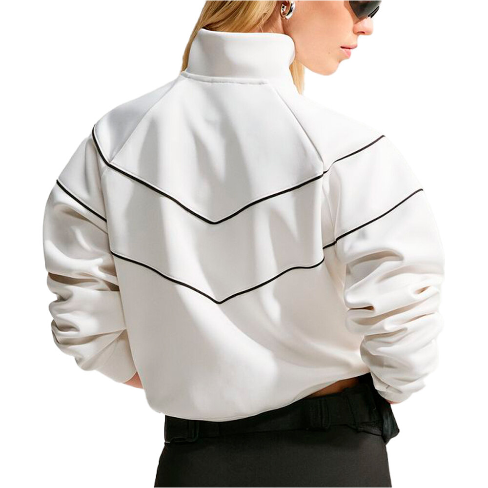 Nike chaquetas mujer W NSW NK WR POLY KNIT JKT vista trasera