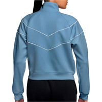 Nike chaquetas mujer W NSW NK WR POLY KNIT JKT vista trasera