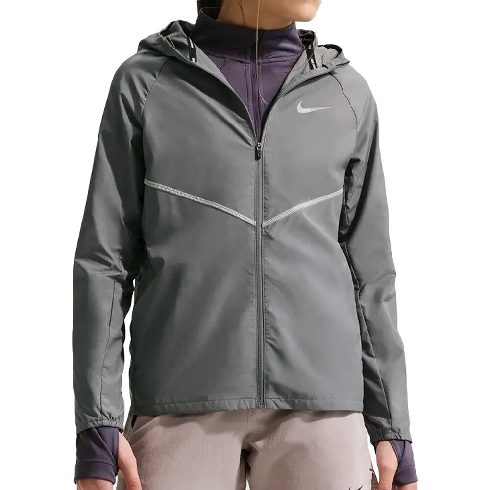 Nike chubasquero niño K NK REPEL MILER JACKET vista frontal