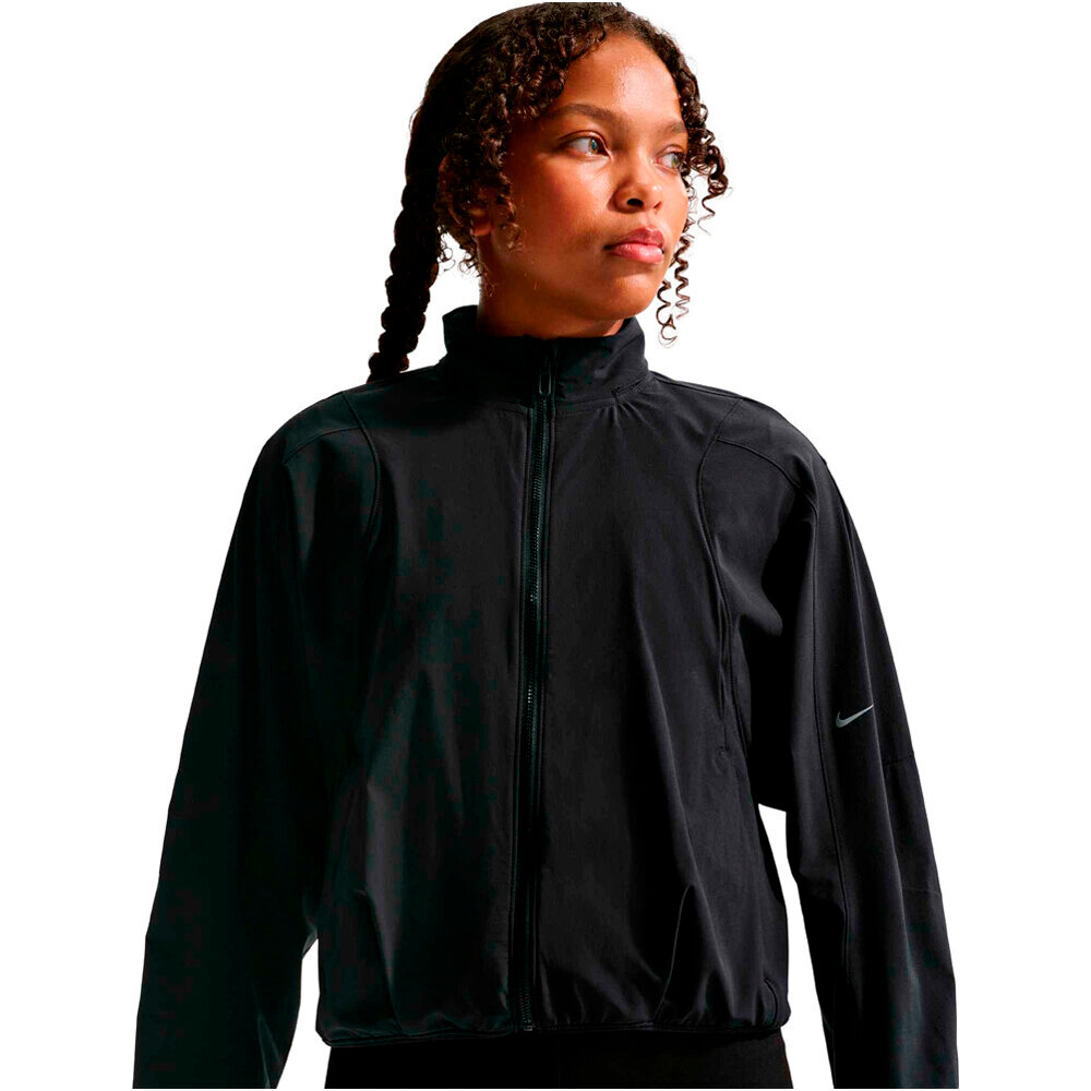 Nike chubasquero running niño G NK MAVN RPL UV RUN JKT vista detalle