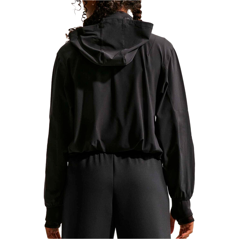 Nike chubasquero running niño G NK MAVN RPL UV RUN JKT vista trasera