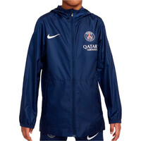 Nike chubasquero y chaquetones entrenamiento fútbol niño PSG 25 Y NK ACDPR HD RN JKT vista frontal