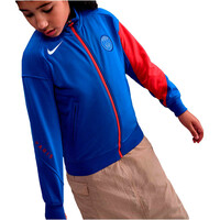 Nike chubasquero y chaquetones entrenamiento fútbol niño PSG YNK DF ACDPR ANTHMJKT K 3R vista detalle