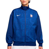 Nike chubasqueros y chaquetones entrenamiento fútbol CHELSEA 25 WNK DF STRK ANTHM JKT vista frontal