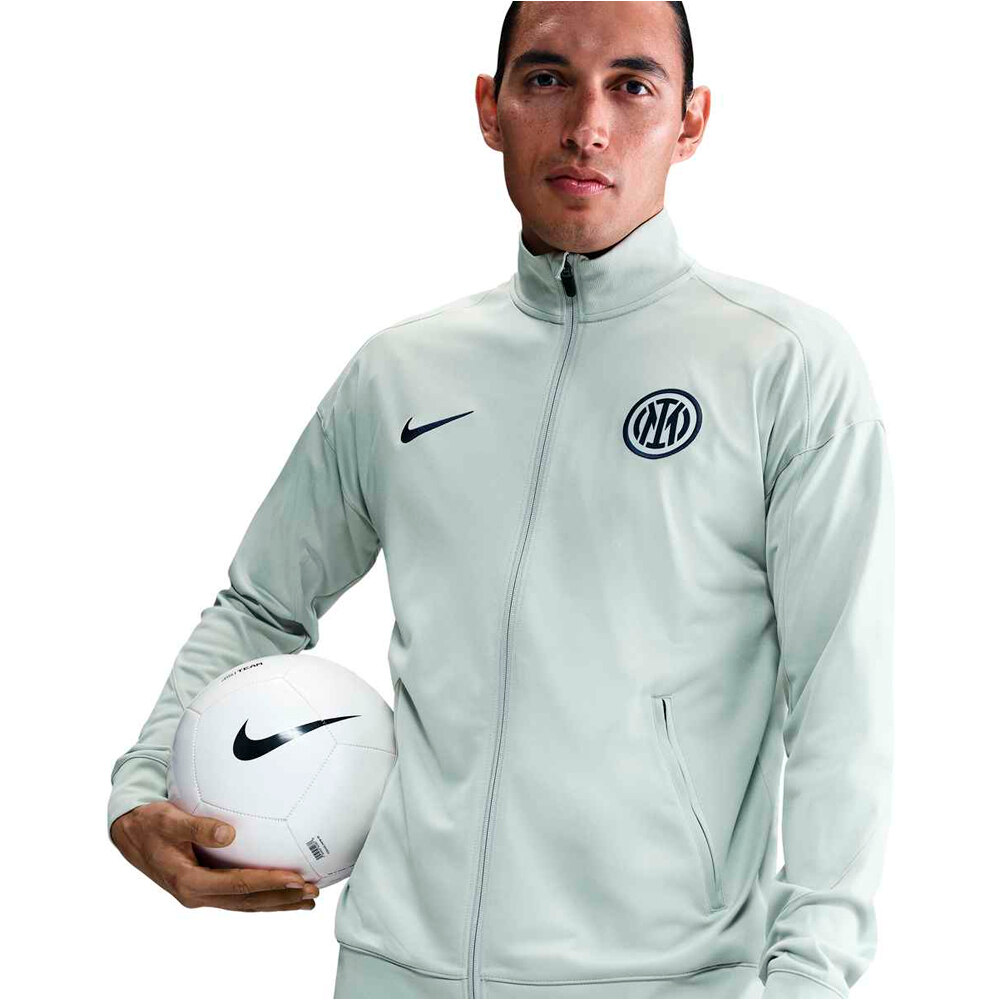 Nike chubasqueros y chaquetones entrenamiento fútbol INTER 25 M NK DF STRK TRK SUIT K vista detalle