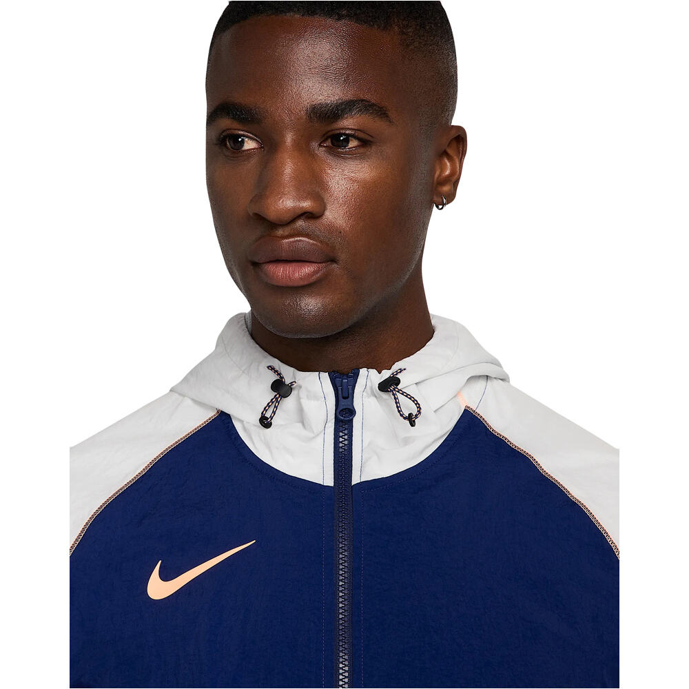 Nike chubasqueros y chaquetones entrenamiento fútbol M NK RPL STRK+ HD JKT W vista detalle