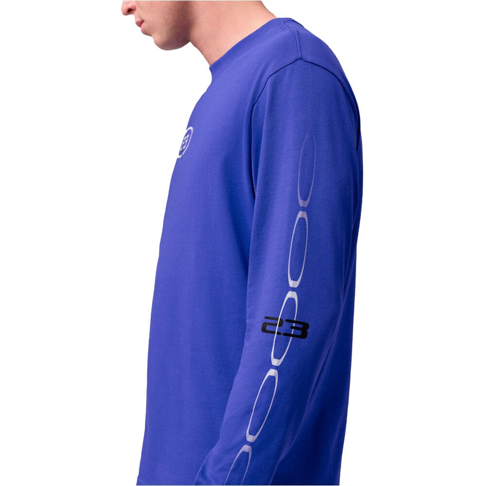Nike Cmta Basket M/L M J DF SPRT GFX LS CREW vista trasera