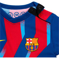 Nike equipación fútbol niño BARCELONA 26 INF NK DF KIT STAD 4R vista detalle