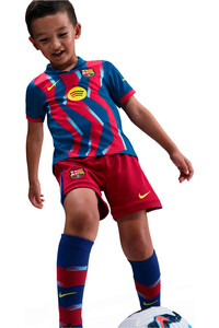 Nike equipación fútbol niño BARCELONA 26 LK NK DF KIT STAD 4R 06