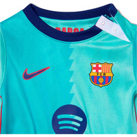 Nike equipación fútbol niño BARCELONA 27 INF NK DF KIT STAD 3RD vista detalle