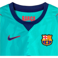 Nike equipación fútbol niño BARCELONA 27 LK NK DF KIT STAD 3RD vista trasera