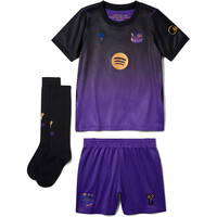 Nike equipación fútbol niño BARCELONA 27 LK NK DF KIT STAD AW 08