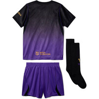 Nike equipación fútbol niño BARCELONA 27 LK NK DF KIT STAD AW 09