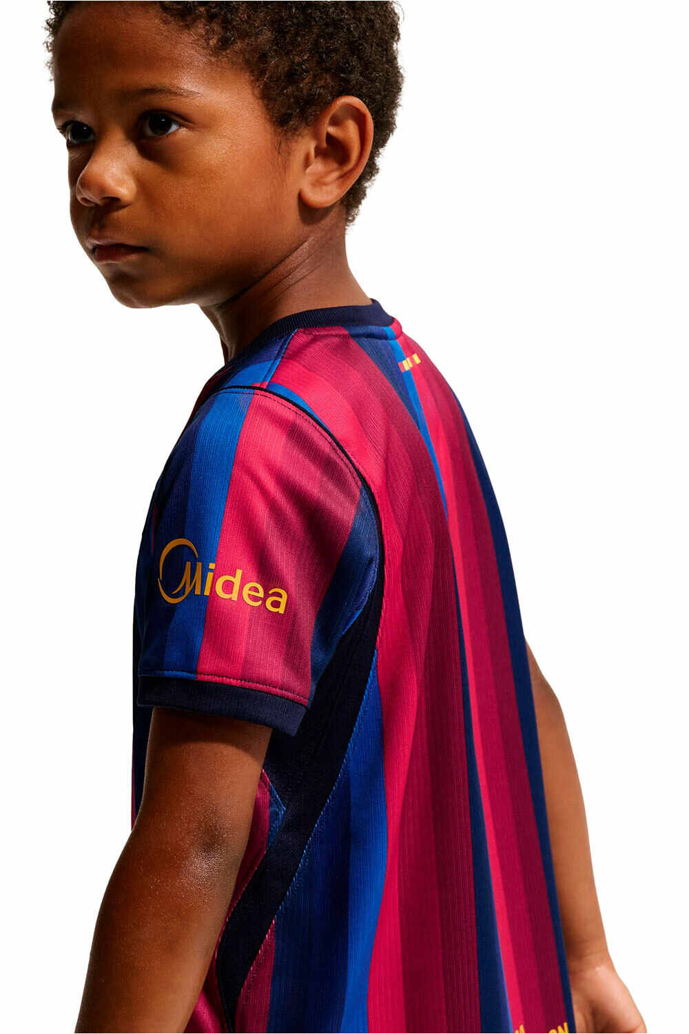 Nike equipación fútbol niño BARCELONA 27 LK NK DF KIT STAD HM 03