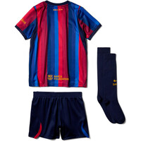Nike equipación fútbol niño BARCELONA 27 LK NK DF KIT STAD HM 09